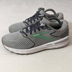 Brooks Ariel 20 Womens US 11 Grey Running Shoes Cross Trainers Wide D Ladies Gym